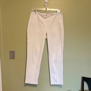Ruby Ribbon white pants, slim leg
